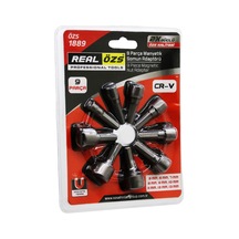 9 Parça - 5-13 Mm Manyetik Somun Sökme - Çatı Adaptörü Go5060