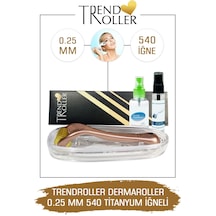 Trendroller Dermaroller 0.25mm Titanyum 540 Iğne Orijinal Derma R
