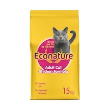 Econature Yetişkin Kısır Kedi Tavuklu, 15 Kg 100 G