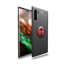 Samsung Galaxy Uyumlu Note 10 Kilif Yüzüklü Tam Korumali Silikon Kapak 417330792