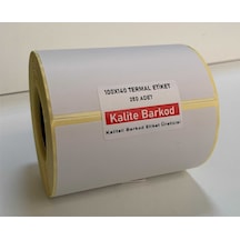 100X140 Termal Etiket Rulo Barkod Etiketi Kalite Barkod