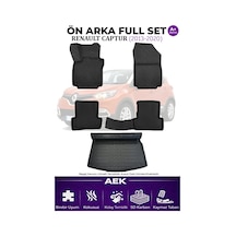 Renault Captur 2013-2019 5d Karbon Paspas Takımı +3d Pvc Bagaj Ha