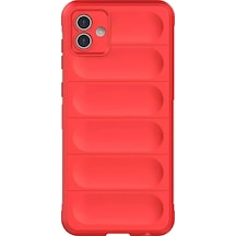 Newface - 909 - Samsung Galaxy A05 Kılıf Optimum Silikon - Kmrsfres - - Kırmızı