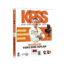 Yargı Yayınları 2026 Kpss Genel Yetenek Matematik Video Ders Notları