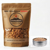Premium Napolyon Kiraz Ağacı Talaşı Grill Mangal & Bbq Barbekü İçin Doğal Sıcak Aroma