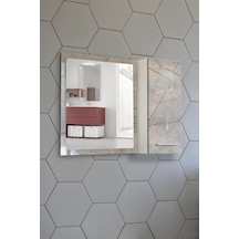 Tr Banyo Dolabı 80 Cm Mdf Üst Modül Lagina Diğer