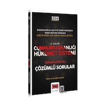Yargı Yayınları 2025 Cumhurbaşkanlığı Hükümet Sistemi Çözümlü Sorular