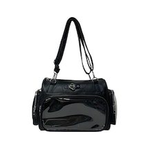 Suntek Pin Çanta Çapraz Askılı Cosplay Partisi Anime Figürü Siyah