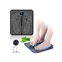 Ems Ayak Masajı Herkes İçin Kas Stimülasyon Matı, Taşınabilir Ve Şarj Edilebilir Elektrikli Çok Fonksiyonlu Ve Katlanabilir Masaj Makine Ems Ayak Masaj Aleti İle Ayaklarınızı Canlandırın Çok Renkli