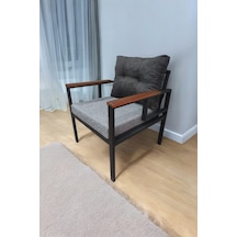 Pimango Pi Elize Demonte Metal Tekli Bahçe Mobilyası Antrasit - Gri 60 x 60 Antrasit  - Gri