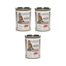 La Vital Tahılsız Kuzu Etli Kedi Konservesi 400 Gr. X 3 Adet