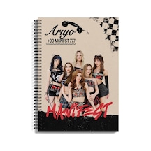 Manifest Defter A4 Spiralli 80 Yaprak Pp Kapak Çizgili Model 6 Çok Renkli
