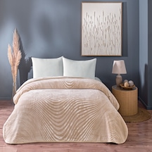 Taç Dune Tek Kişilik Battaniye Bej 000000001500219752 Bej