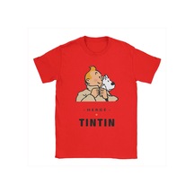 Snapbuy Erkek Tişört Çizgi Roman Kahramanları Komik Pamuklu Kısa Kollu Oyun T-shirtkırmızı Kirmizi