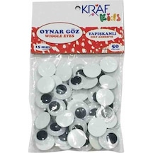 Oynar Göz Yapışkansız 15 MM 50'li KK60