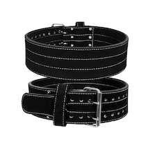 Hhr Ağırlık Kaldırma Kemeri Süet Çift Prong Power Kemer Gym Bodybuilding 10 Mm Kalınlığında Ağırlık Kaldır