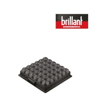 Alcor Döküm Kek Kalıbı Siyah Siyah