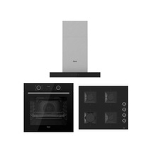 Ferre Fryart XE63CS - SS205 - D100 Siyah Ankastre Set