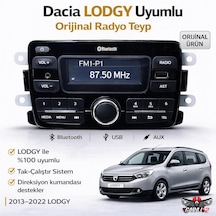 Dacia Lodgy Uyumlu  Radyo Teyp Cd Siz Yeni Versiyon Beyaz Ekranlı 280218771r