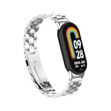 Xiaomi Mi Band 9 Krd-04 Metal Kordon-gümüş