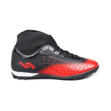 Jump 29673 Çoraplı Kırmızı - Siyah Halı Saha Krampon Futbol Ayakkabısı