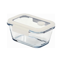 Neoflam Fika Glace Vakumlu Cam Saklama Kabı 460ml Bej