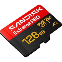 Sandisk Extreme Pro Microsd Uhs-ı 128gb Microsd 250mb/s R / 120mb/s W