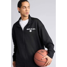 Defacto Nba Brooklyn Nets Hırka G9651ax26spbk81 Siyah-bk81