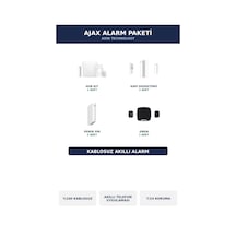 Ajax Kablosuz Akıllı Alarm Seti Ev Standart Paket Hareket Dahil