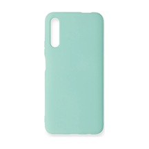 Huawei P Smart Pro / Y9s Kılıf Nano İçi Kadife Silikon - Turkuaz 0.2M-Çok Renkli