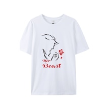 Noıssey Urban Pop Graphic Kadın Tişört Koleksiyonukod 5331 Beyaz