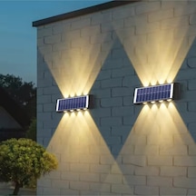 Güneş Enerjili Led Aplik Ct-8010 - Solar Enerjili Bahçe Aydınlatma Diğer