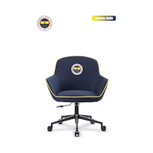 Fanchair X Fenerbahçe Icon Lacivert Kumaş Çalışma Koltuğu-79 Lacivert - Sarı