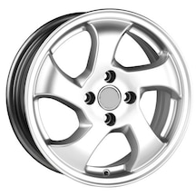 Honda Cıvıc Uyumlu Jant R254 6.5x15 4x100 Et-37 56.1 Silver 4 Adet
