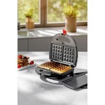 Homend Toastbuster 1325H Çıkarılabilir Waffle Plakalı Tost Makinesi