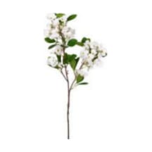Yapay Çiçek Bahar Dalı Beyaz 80 Cm. Çok Renkli