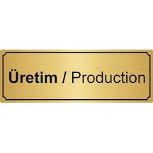 Altın Üretim Yönlendirme Levhası 7 Cm X 20 Cm
