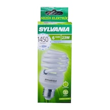 Sylvanıa 23 Watt Beyaz Işık Spiralli Tasarruflu Ampul