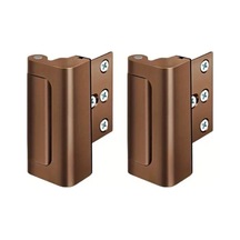 Willowhaven Gri 2 Adet Ev Güvenlik Kapı Kilidi 800 Pound Dayanıklı Gece Kilidi