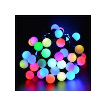 5 Mt Hareketli Boncuk Led Iç Mekan Yılbaşı Süsü Rgb Siyah