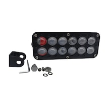 Kırmızı-mavi-beyaz -sarı Çakarlı / Beyaz Sarı Çakarlı/ Space Offroad Sis Lambası Lass382