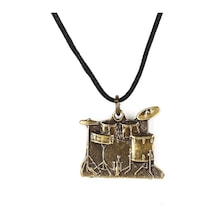 Bateri Kolye Bronz 954 Çok Renkli