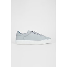 Valmenti Erkek Gri Hakiki Deri Sneakers & Spor Ayakkabı 167 7046 Erk Ayk Y23 Gri