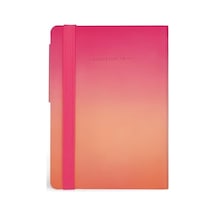 Küçük Boy Fildişi Not Defteri 90 G/m², 192 Sayfa 124-Pembe