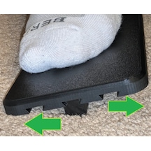 Ergonomik Ayarlı Ayak Desteği - Masaaltı Footrest Ve Kan Dolaşımı Artırıcı Ayak Yükseltici