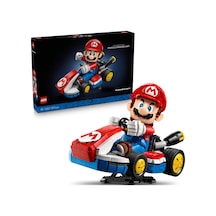 LEGO® Super Mario™: Mario Kart™  Mario ve Standard Kart 72037 - Yetişkinler için Koleksiyonluk Yaratıcı Sergileme Modeli Yapım Seti (1972P)