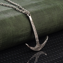 Sailor Anchor Erkek Kolye Gemi Çapası Takı Aksesuar K24 T5