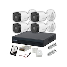 Dahua Krb441 Kablo Hariç 4 Kameralı Full Set