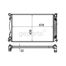 Su Radyatoru A6 2004-2013 8mk 376 735-151