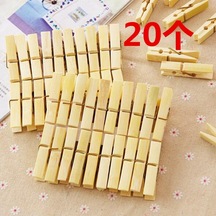 Stil A-bambu Elbise Peg Ahşap Çorap Çarşaf Rüzgar Geçirmez Pimler Clothespin Dekoratif El Sanatları Klipler Ev Clothespins Ahşap Klipler